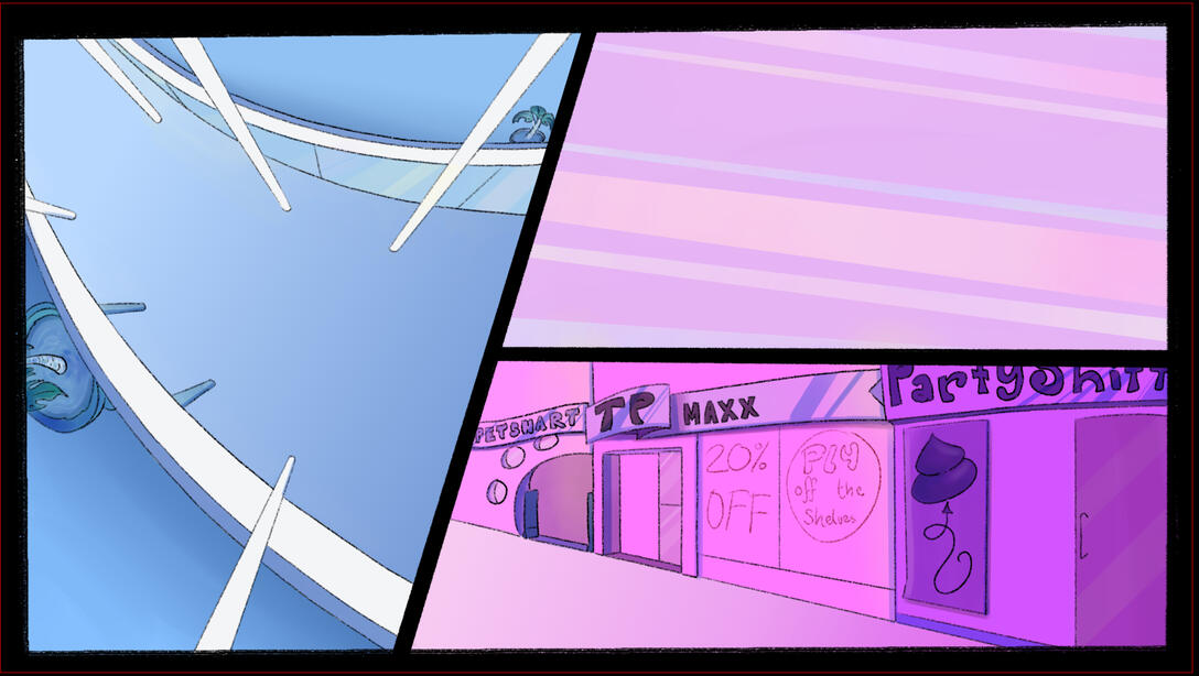 Girls Fart Too! Background Painting 1 (In Progress)
